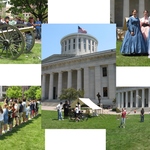 Civil War Encampment and the Repose of Lincoln