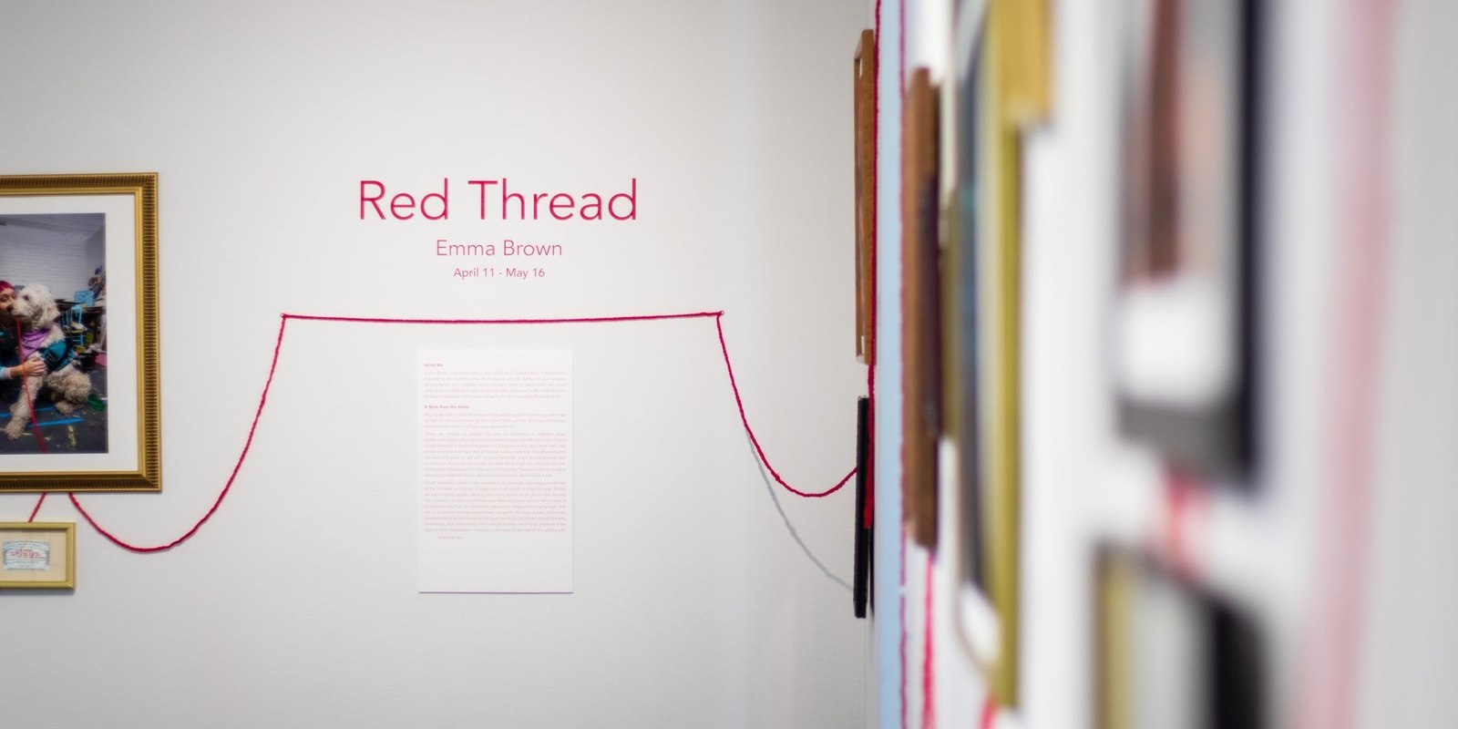 Virtual Opening of Red Thread with Emma Brown