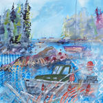 Watercolorist Daniel Rauschenbach at Emergent Art + Craft