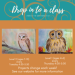 Event photo for: Drop into a Fine Art Class!