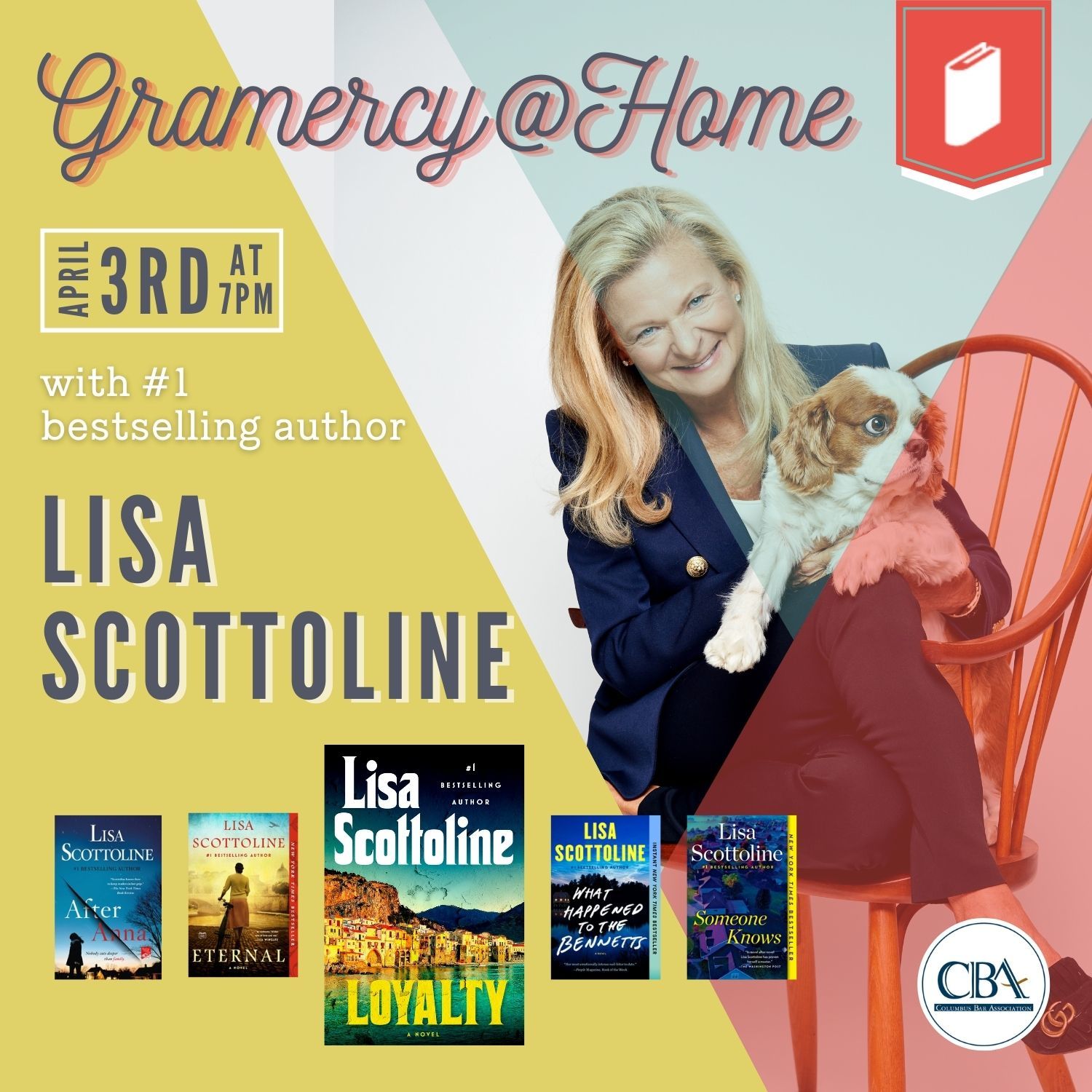 GramercyHome with bestselling author Lisa Scottoline