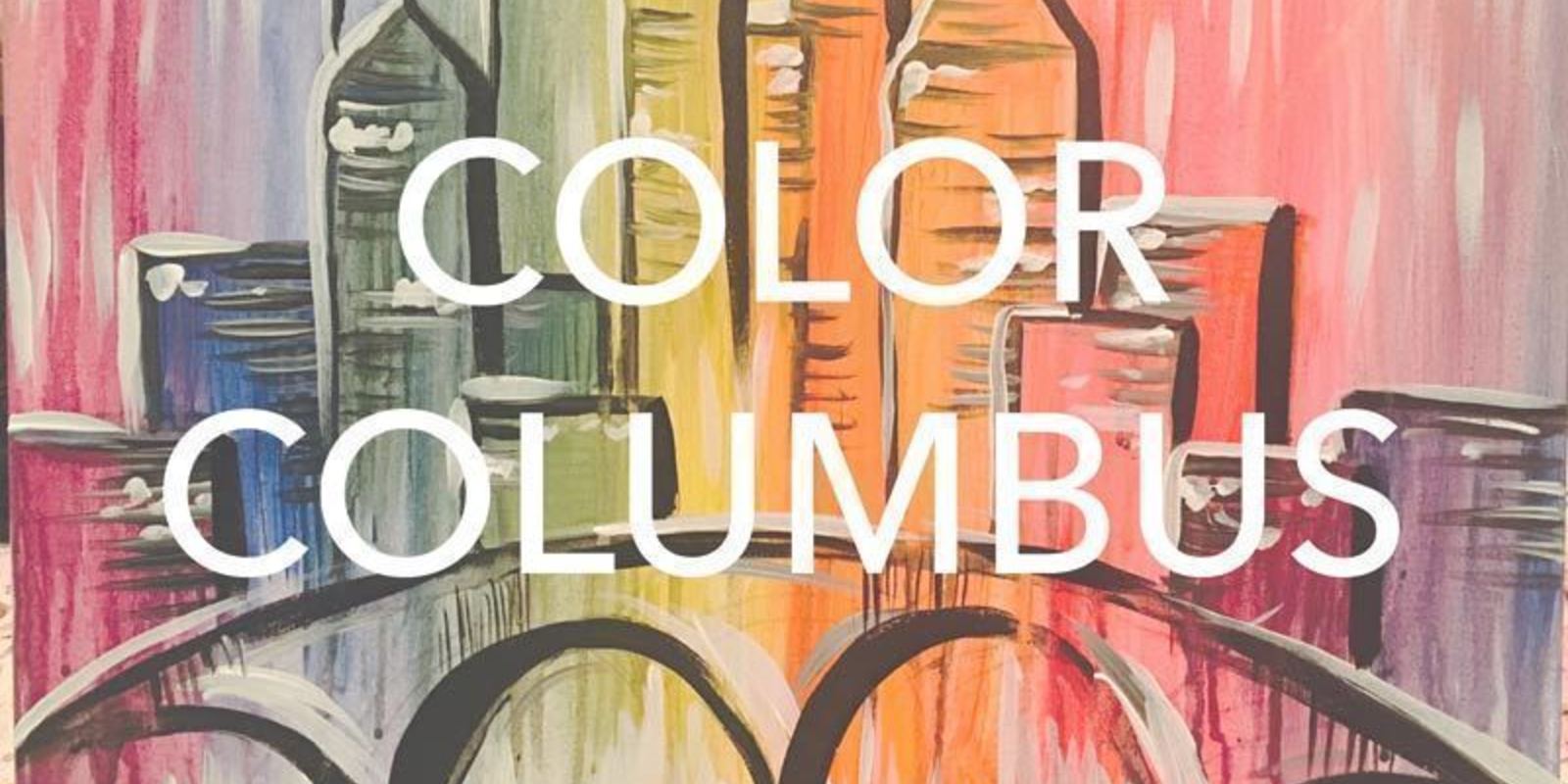 "Color Columbus" - Canvas Painting Event @ Studio 614