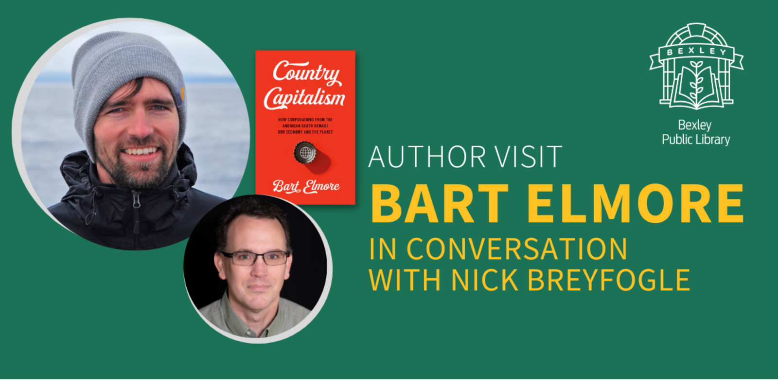Author Bart Elmore in Conversation with Nick Breyfogle