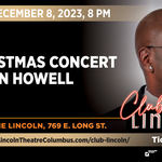 Event photo for: Club Lincoln: A Christmas Concert with Quan Howell