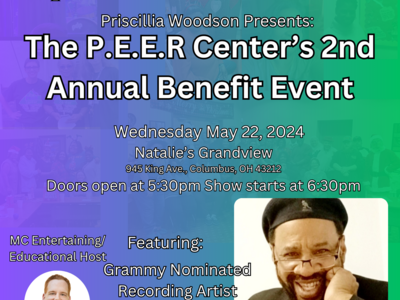 Priscilla Woodson Presents the 2nd Annual PEER Center Benefit Concert
