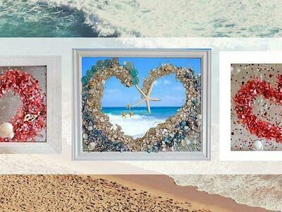 Make Your Own Beach or Flower Landscape