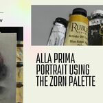 Alla Prima Portrait Using the Zorn Palette