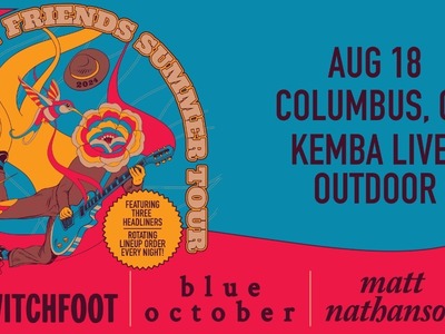 Switchfoot / Blue October / Matt Nathanson: Help From My Friends Tour 2024