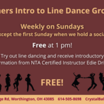 May Newcomers Introduction to Line Dance Group Class