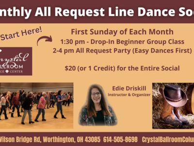 May Monthly All Request Line Dance Social