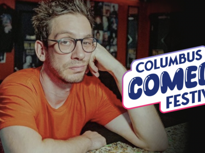Pat Burtscher at The Kee for the Columbus Comedy Festival