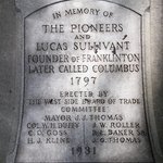 Old Franklin Cemetery Obelisk