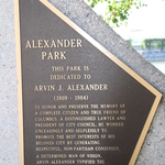 Arvin J. Alexander Memorial