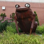Highland Square Frog Sculpture