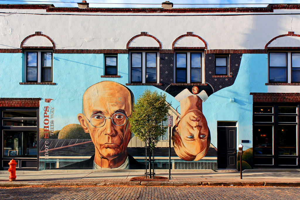 Short North Gothic Mural