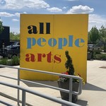 All People Arts mural cube