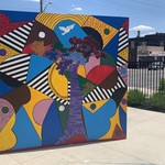 All People Arts mural cube