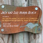 JACK AND SUZI HANNA BENCH