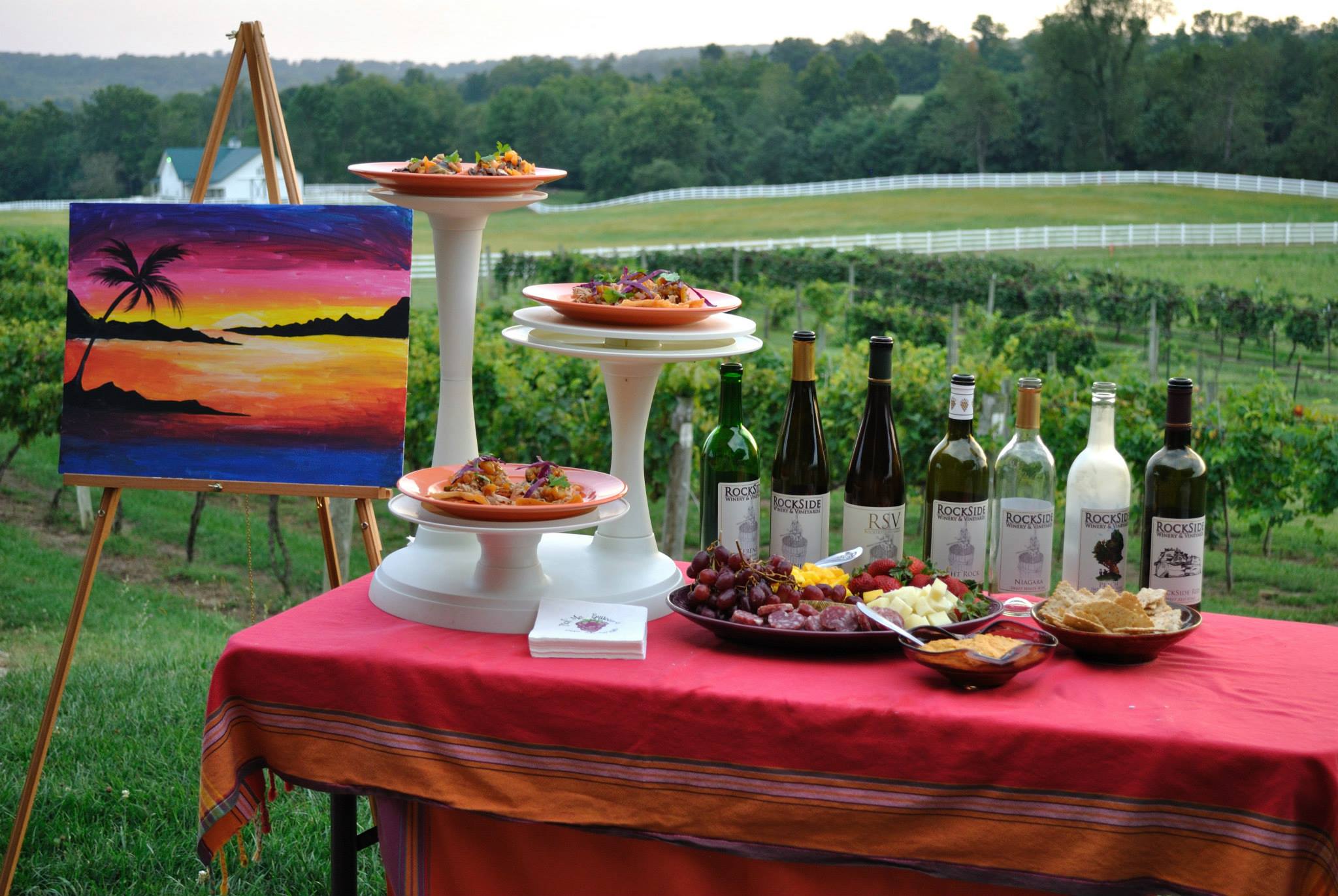 Wine Dine Paint With Nat Columbusmakesart Com En Us