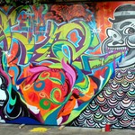 * coreroc *: Urban Scrawl Mural 2011