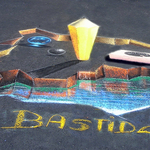 Bastidas Fine Art: Chalk art