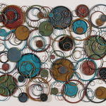 Linda Leviton Sculpture: Circle quilt