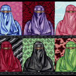 Lynda McClanahan: Niqabs With Wallpaper