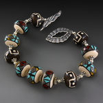 River Wolfe: Mudcloth bracelet