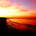 Maria Palmer: Beach Sunset