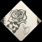 Tezcustomz: Rose Drawing
