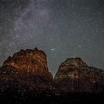 Ben Anderson Photography: Andromeda over Zion